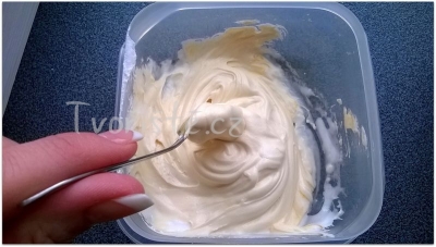 Hustější poleva na vytvoření kontur