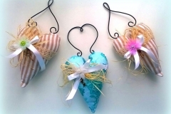 Srdíčka plněná levandulí