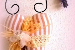 Srdíčko plněné levandulí