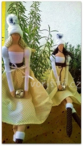 Andělky - dlouhonožky - zimní