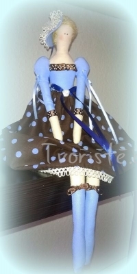 Andělka - modrá dáma