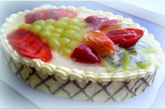 Dort - vanilkový, ovocný