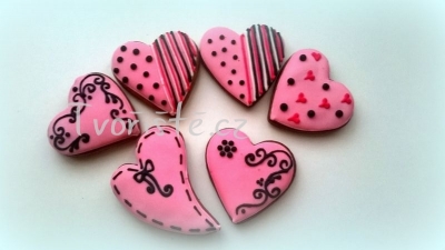 Valentýnská srdíčka