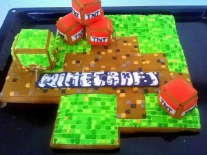 Minecraft z perníku