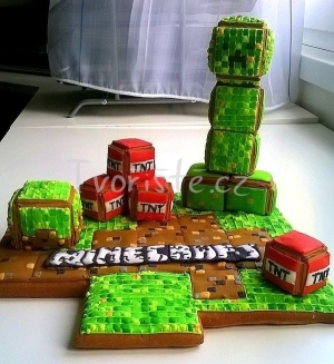 Minecraft z perníku