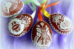 Perníková vajíčka na stužce