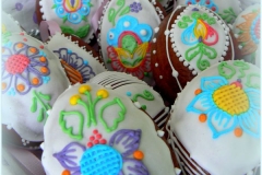 Perníková vajíčka - barevně zdobená