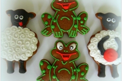 Perníčky - žabičky a ovečky