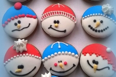 Perníčky - sněhuláčci