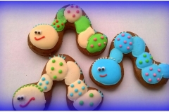 Perníčky - housenky