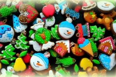 Barevné perníkové Vánoce