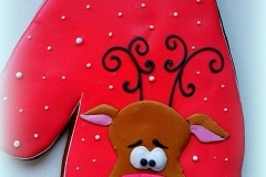 Perníkové rukavice se sobíkem na přání