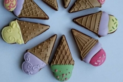 Perníkové zmrzliny