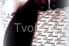 Polštářek s pejskem - detail