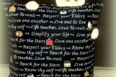 Polštářek s bílou kočičkou