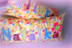 Polštáře pro Elišku a Natálku podle Mariny