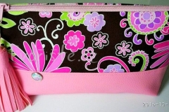 Taštička s koženkou