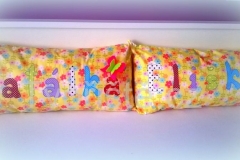 Polštáře pro Elišku a Natálku podle Mariny