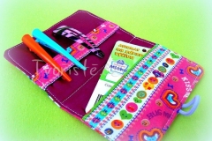 Kapsička na kartu a sponky ke kabelce Eliška