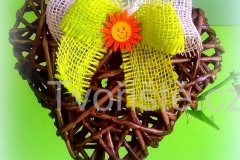 Omotávané srdíčko